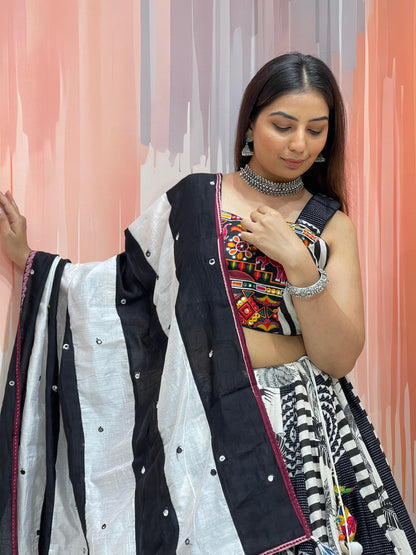 GAMTHI VOL - 2 - Stunning Classic kutchi Contrast cHANIYA cHOLI - My Store