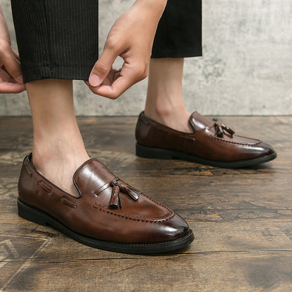 Tassel Slip-on Shoes Young Men - My Store