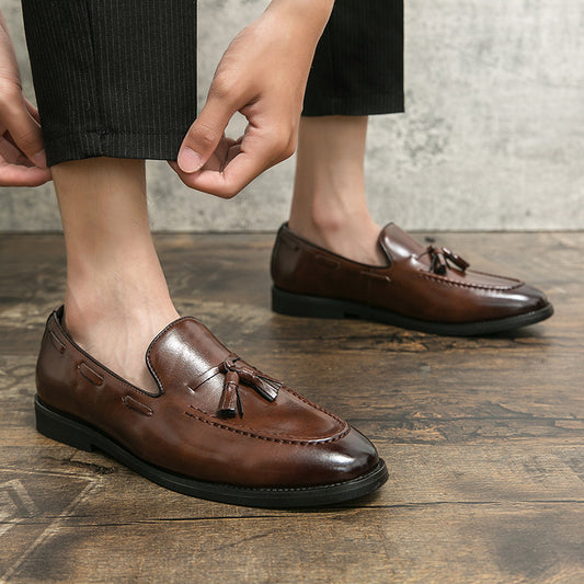 Tassel Slip-on Shoes Young Men - My Store