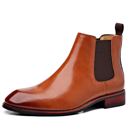 Chelsea Boots Men's Autumn Breathable Pointed Toe - My Store