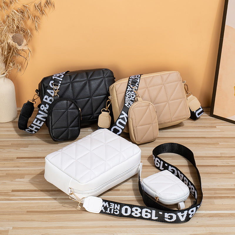New Two-piece Set Women's All-match Messenger Bag - My Store