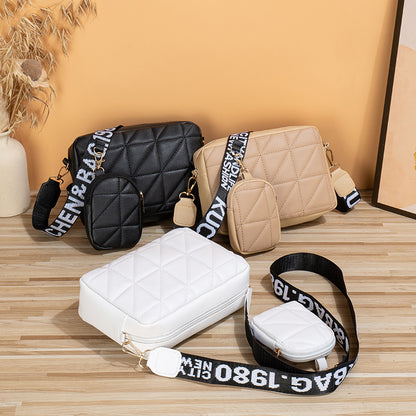 New Two-piece Set Women's All-match Messenger Bag - My Store