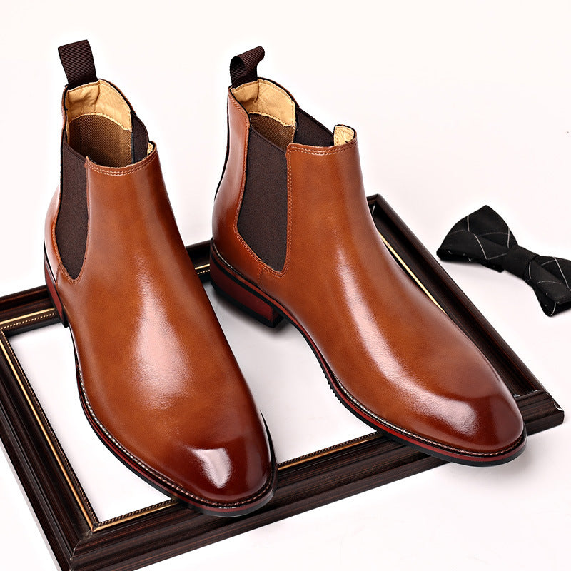 Chelsea Boots Men's Autumn Breathable Pointed Toe - My Store