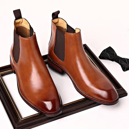 Chelsea Boots Men's Autumn Breathable Pointed Toe - My Store
