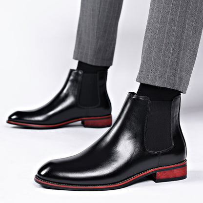 Chelsea Boots Men's Autumn Breathable Pointed Toe - My Store