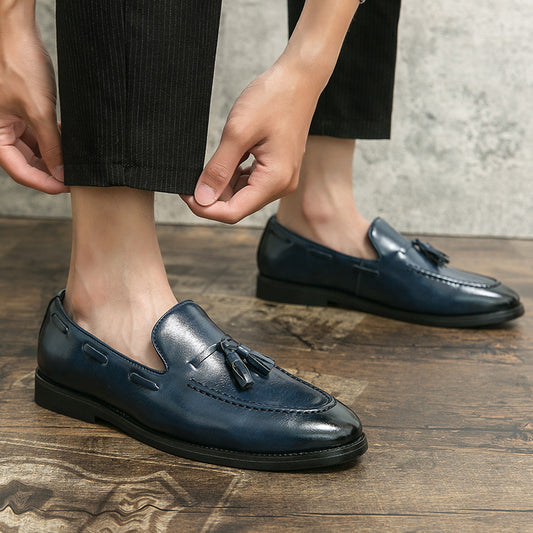 Tassel Slip-on Shoes Young Men - My Store