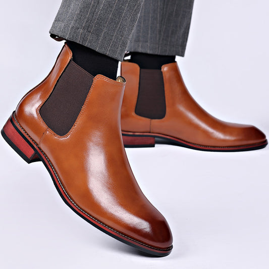 Chelsea Boots Men's Autumn Breathable Pointed Toe - My Store