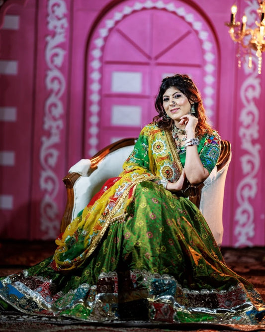 PANKHURI - organza tissue chaniya choli - My Store