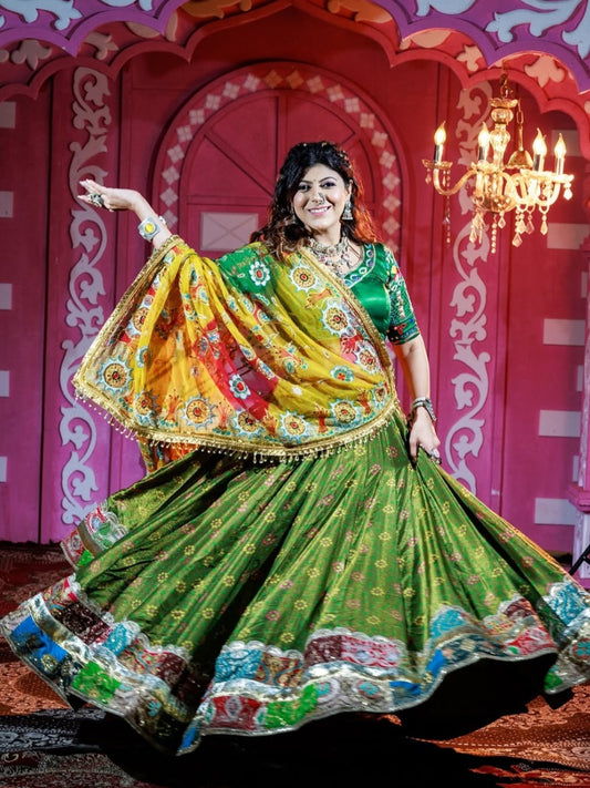 PANKHURI - organza tissue chaniya choli - My Store