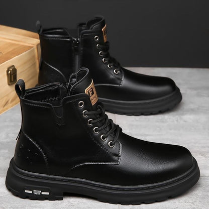 British Martin Boots Thick Bottom Outdoor Hiking Workwear Men - My Store