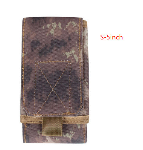 Molle Mobile Phone Bag Waist Bag Men's Sports Running Coin Purse Universal Multifunctional Vertical Belt Portable Wear Belt - My Store
