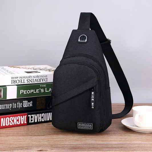 Men Women Sling Bag Chest Fanny Packs Cross Body Travel Sports Shoulder Backpack - My Store