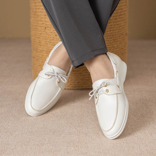Fall Casual Leather Shoes Men's British Style Simple - My Store