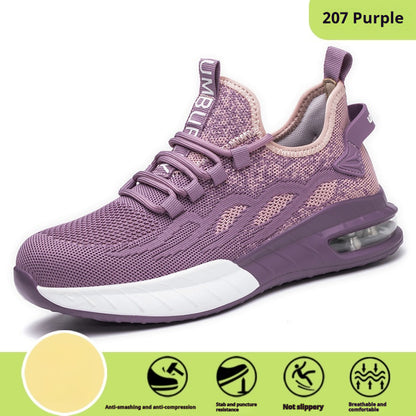 Women's Labor Protection Shoes Lightweight Deodorant Breathable - My Store