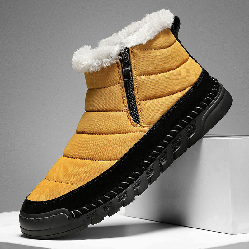 Plus Size Snow Boots Men's Outdoor Thickened Warm - My Store