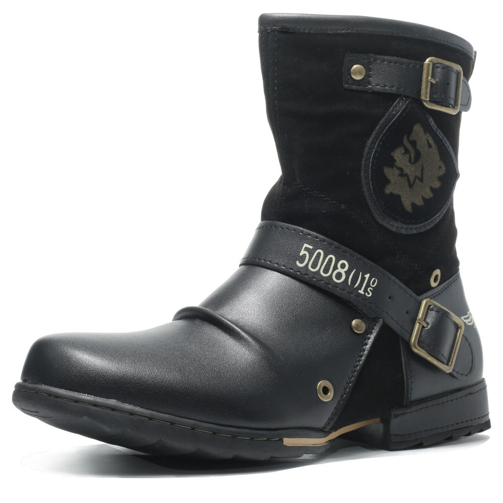 Mid-High Tube Men's Cowboy Boot - My Store