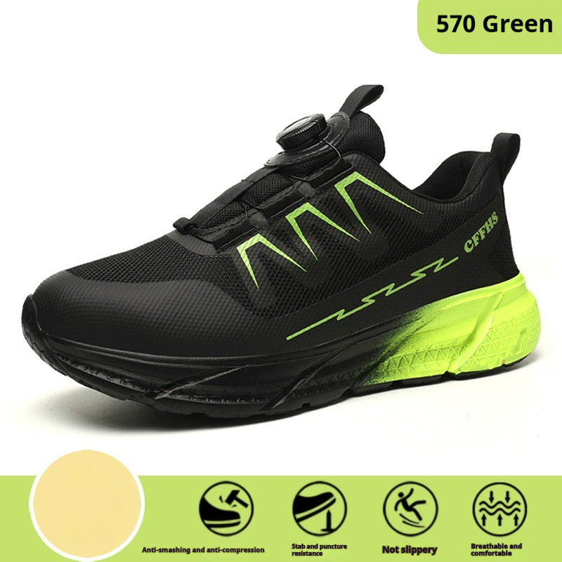 Women's Labor Protection Shoes Lightweight Deodorant Breathable - My Store
