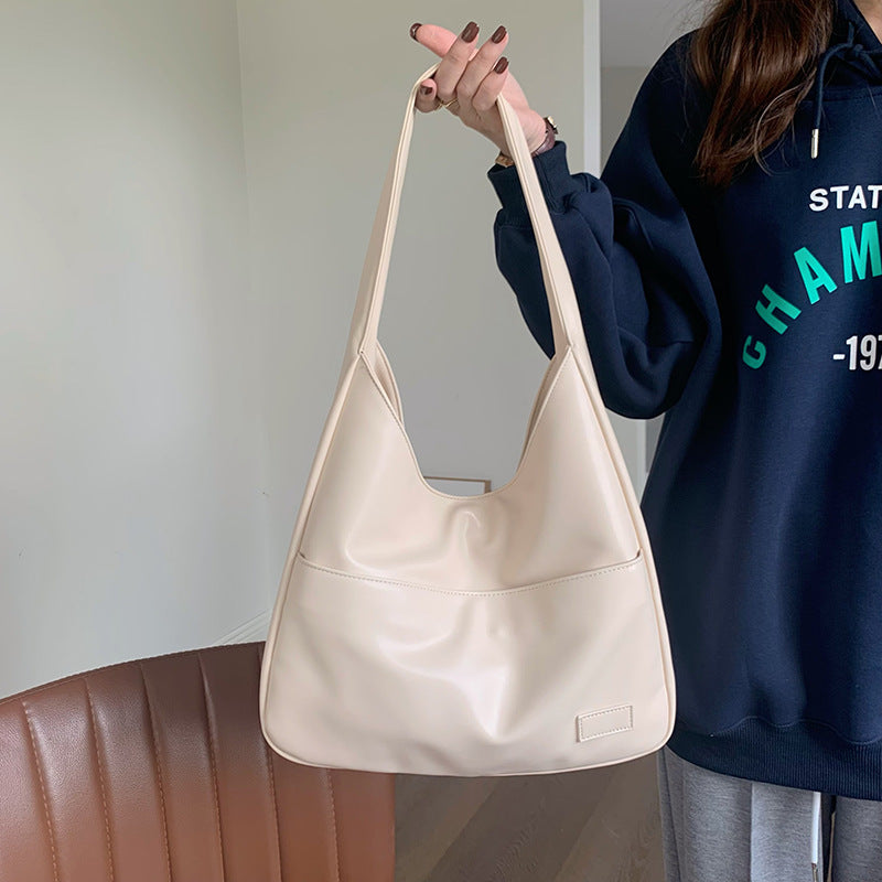 Fashion Tote Bag Large Capacity Casual Shoulder Bag Women's Commuting Handbag College Student - My Store