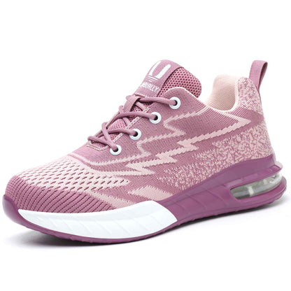 Women's Work Shoes With Steel Toe Anti Smashing - My Store