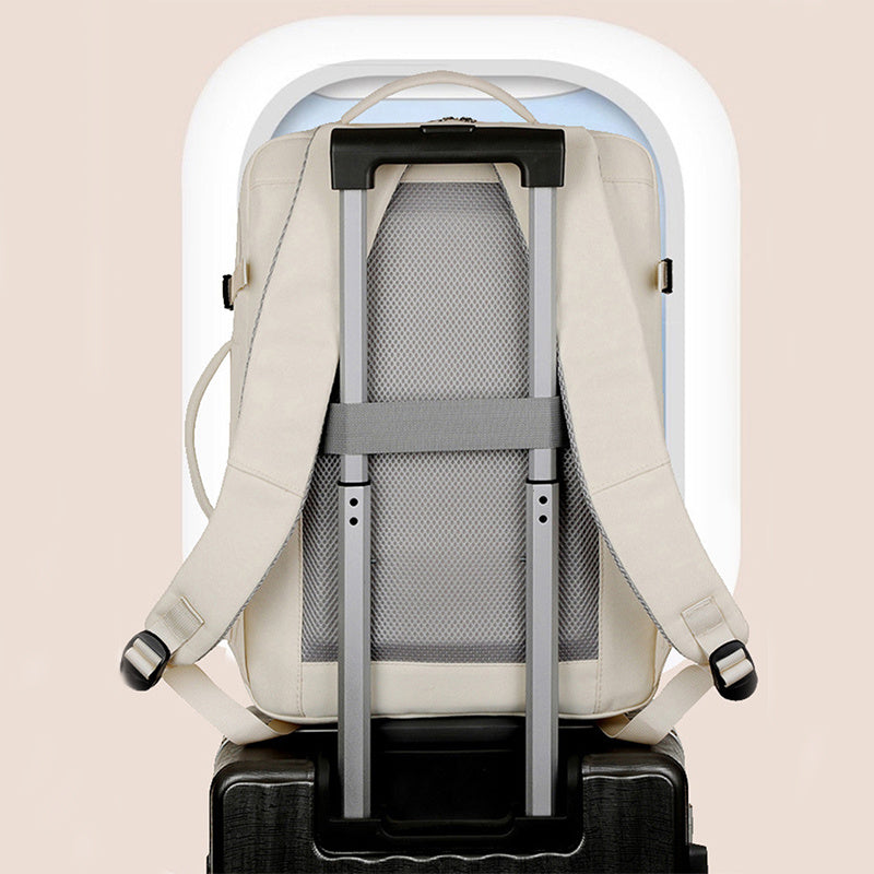 Large Capacity Backpack For Women Men Multiple Pockets And Zippers Versatile Computer Bags Business Travel Backpack - My Store