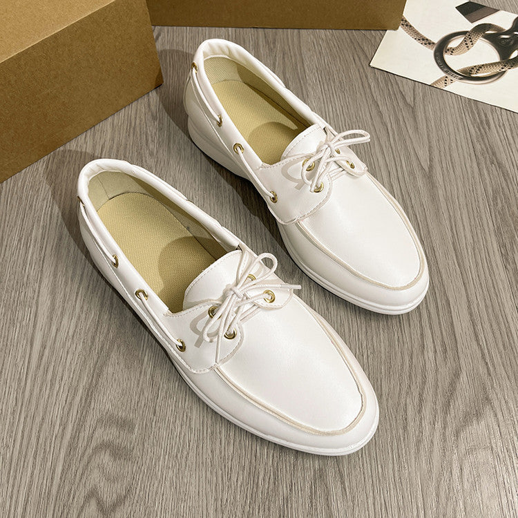 Fall Casual Leather Shoes Men's British Style Simple - My Store