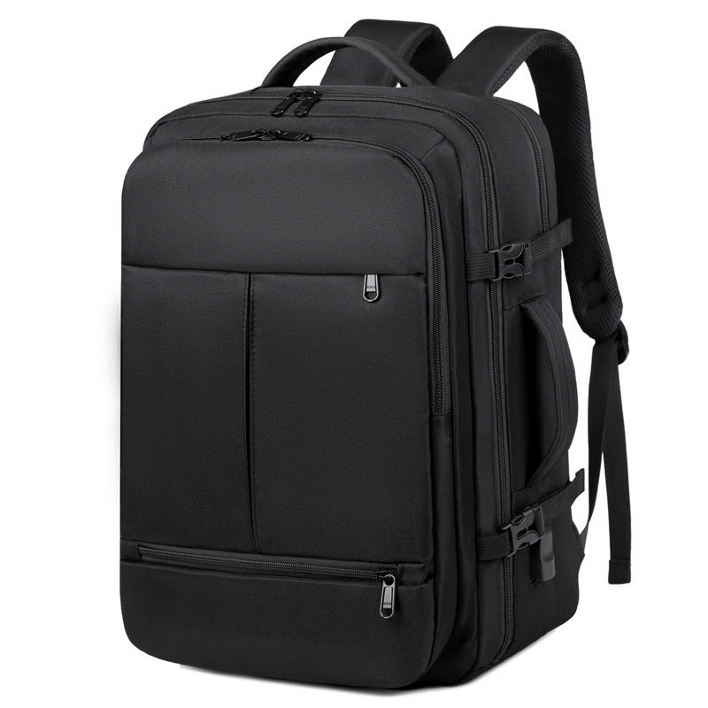 Large Capacity Backpack For Women Men Multiple Pockets And Zippers Versatile Computer Bags Business Travel Backpack - My Store
