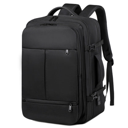 Large Capacity Backpack For Women Men Multiple Pockets And Zippers Versatile Computer Bags Business Travel Backpack - My Store