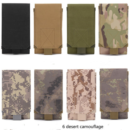 Molle Mobile Phone Bag Waist Bag Men's Sports Running Coin Purse Universal Multifunctional Vertical Belt Portable Wear Belt - My Store