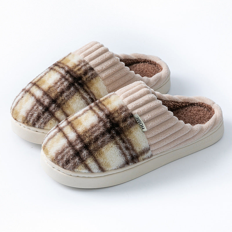 Leisure Home Comfortable Soft Cotton Slippers - My Store
