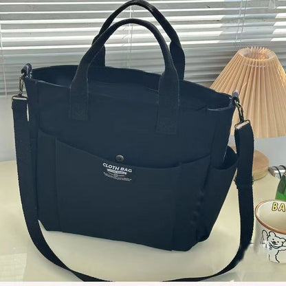Large Capacity Shoulder Canvas Bag, Commuting Hand Bag - My Store