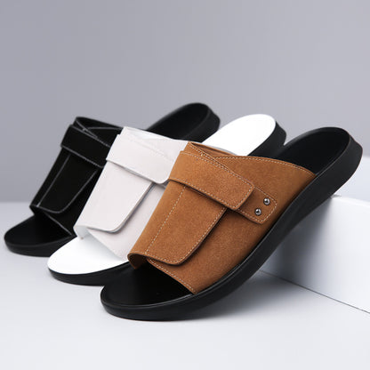 Summer Fashion All-matching Lightweight Youth Men's Slippers - My Store