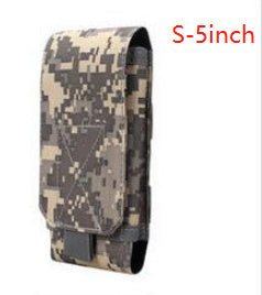 Molle Mobile Phone Bag Waist Bag Men's Sports Running Coin Purse Universal Multifunctional Vertical Belt Portable Wear Belt - My Store
