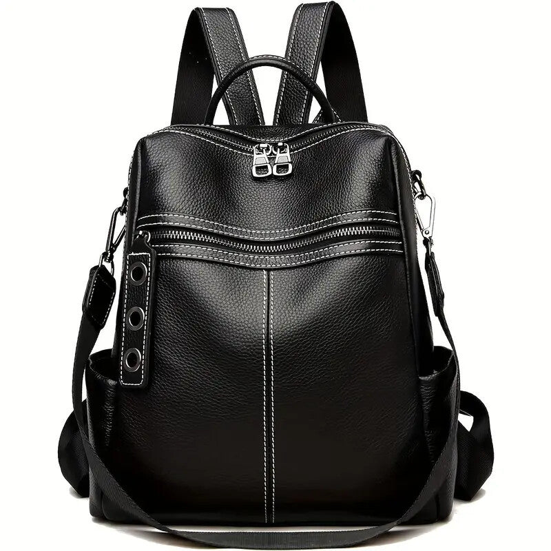 Purse For Women Fashion Faux Leather Convertible Shoulder Handbag Travel Bag Satchel Rucksack Ladies Bag - My Store