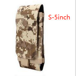 Molle Mobile Phone Bag Waist Bag Men's Sports Running Coin Purse Universal Multifunctional Vertical Belt Portable Wear Belt - My Store