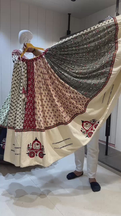 RATH - Pure khadi cotton fabric Chaniya choli